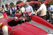 Ferrari 340 MM Touring Barchetta s/n 0294AM rebodied Monza stlye