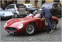 Ferrari 750 Monza Scgalietti Spyder s/n 0518M rebodied 500 TR style