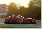 A last minute pit stop denied victory for the Ferrari 550 Maranello s/n 113136 of Peter Kox, Thomas Enge and Alain Menu