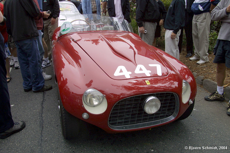 Ferrari 166 MM/53 Vignale Spyder s/n 0290M