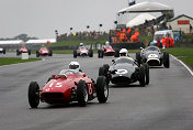 04 BRM Type 25 Gary Pearson;06 Connaught A-Type Nick Wigley;15 Ferrari 246 Dino s/n 007/0788 Tony Smith