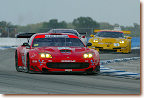 GTS battle........Ferrari 550 Maranello #80 v Corvette