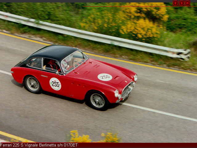 Ferrari 225 S Vignale Berlinetta s/n 0170ET