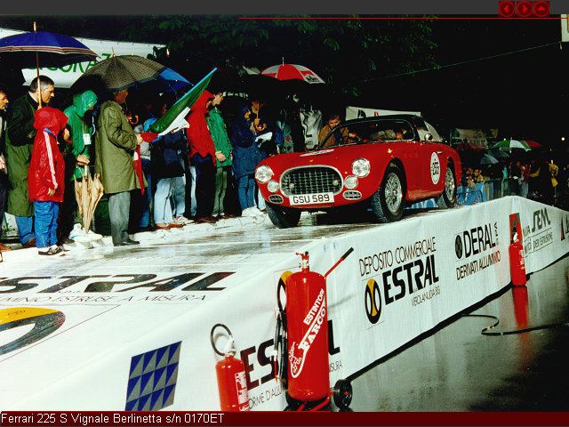 Ferrari 225 S Vignale Berlinetta s/n 0170ET