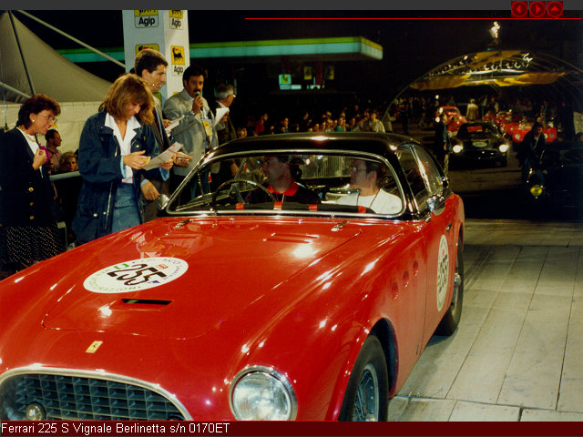 Ferrari 225 S Vignale Berlinetta s/n 0170ET