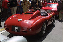 Ferrari 750 Monza Scgalietti Spyder s/n 0518M rebodied 500 TR style