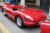 150 Pozzi/Savoldi I Ferrari 340 America Touring Barchetta 1951 0116A (in front) & 148 Seddio/Curnis I Ferrari 250 MM Vignale Spyder 1953 0288MM