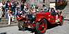 Italian cars at Radicofani Centro Storico