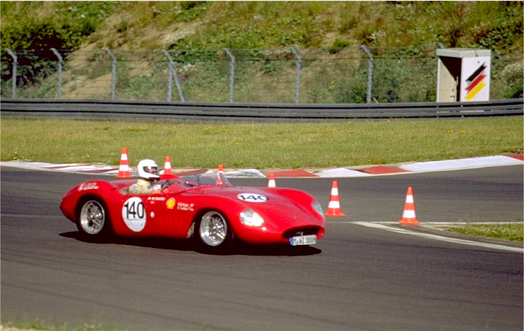 Maserati 300 S of Dr. Wolf Zweifler