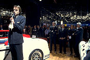 Luca Cordero di Montezemolo holding a speech