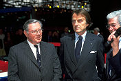 Luca di Montezemolo and Sergio Pininfarina