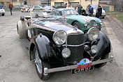 011 1°  Francis Richard Francis Julia ALVIS Speed 20 SD Van den Plas sports tourer 1935 UK