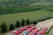 Parking at Castello di Verrazzano