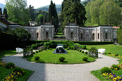 The garden of Hotel Villa d'Este