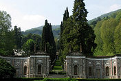 The garden of Hotel Villa d'Este