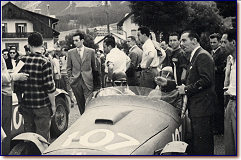 Ferrari 166 Export Campana Spyder Corsa s/n 0072E - Luigi Fagioli / Alberico Cacciari - dnf