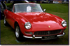 275 GTS s/n 07203, displayed by Talacrest Ltd.